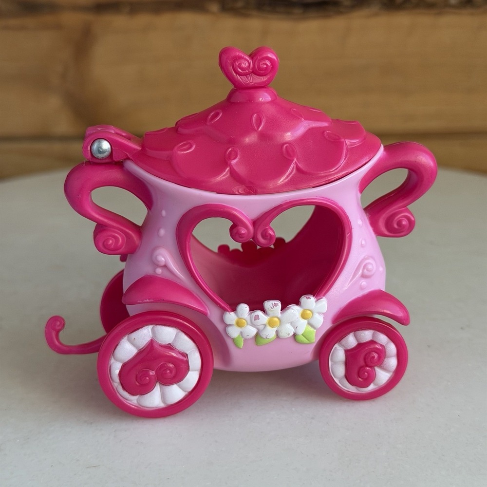 Ponyville My Little Pony 2007 Teacup Parade Carriage Cars - Sugar Car Rare